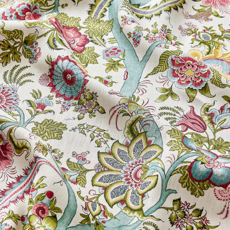 Purchase Scalamandre Fabric Item SC 000316649, Metropolitan Palampore Print Flower Garden 1