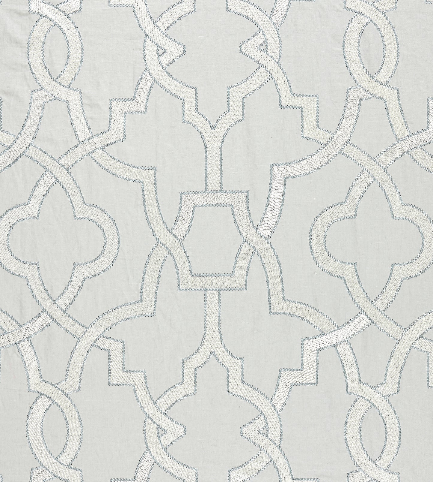 Purchase Scalamandre Fabric Product SC 000327073, Damascus Embroidery Pearl Grey 1