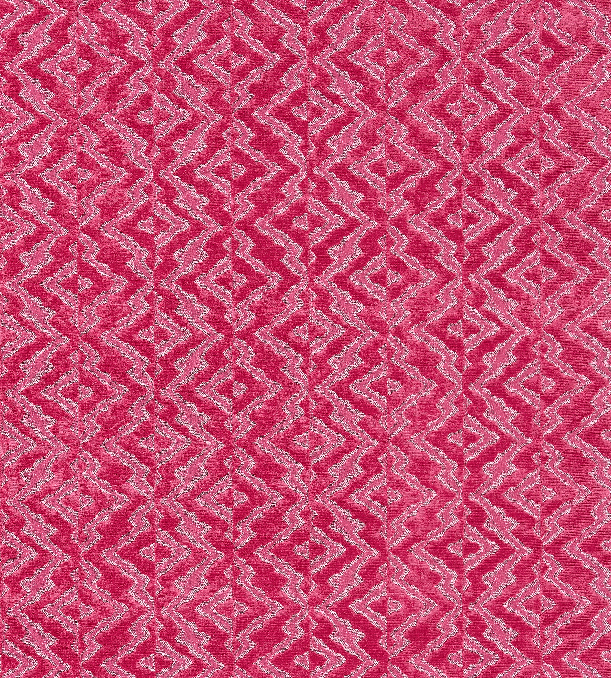 Purchase Scalamandre Fabric Pattern number SC 000327085, Echo Velvet Raspberry 1