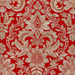 Purchase Scalamandre Fabric Item SC 000327086, Elizabeth Damask Embroidery Carnelian 1