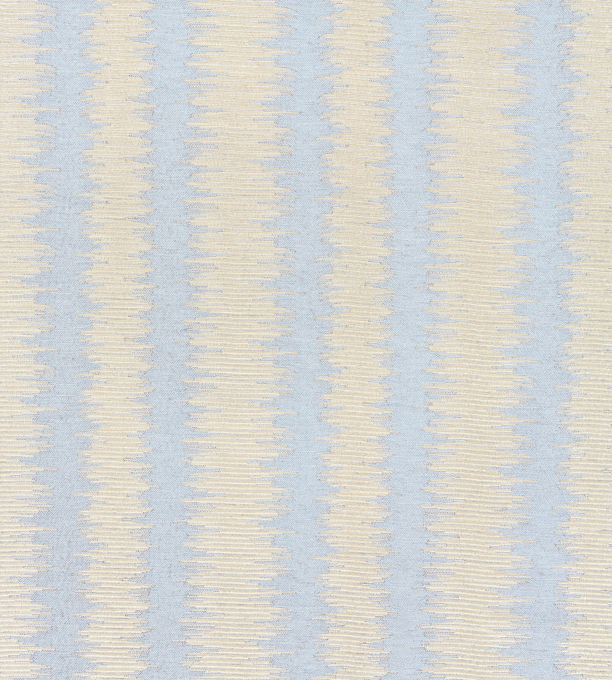 Purchase Scalamandre Fabric Pattern# SC 000327138, Konya Ikat Stripe Bluestone 1