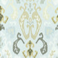 Purchase Scalamandre Fabric Product SC 000327172, Mandalay Ikat Embroidery Mineral 1