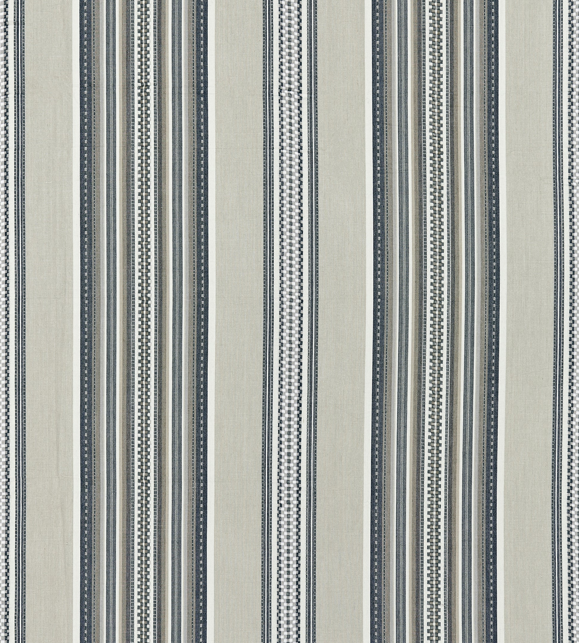 Purchase Scalamandre Fabric Pattern# SC 000327180, Cyrus Cotton Stripe Stone 1