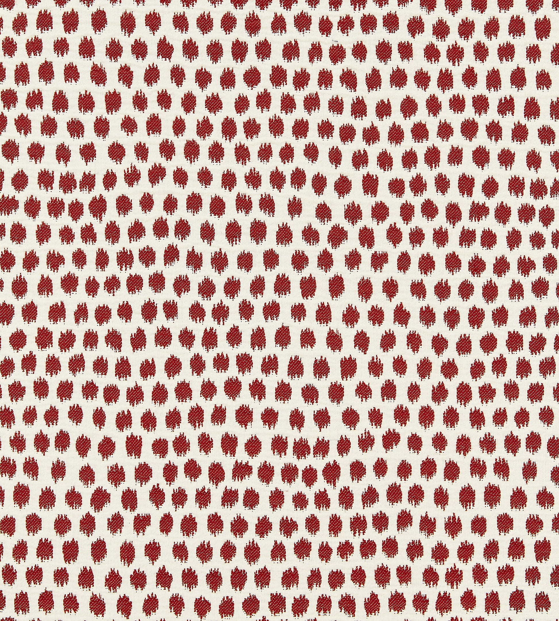 Purchase Scalamandre Fabric Product# SC 000327182, Dot Weave Carnelian 1