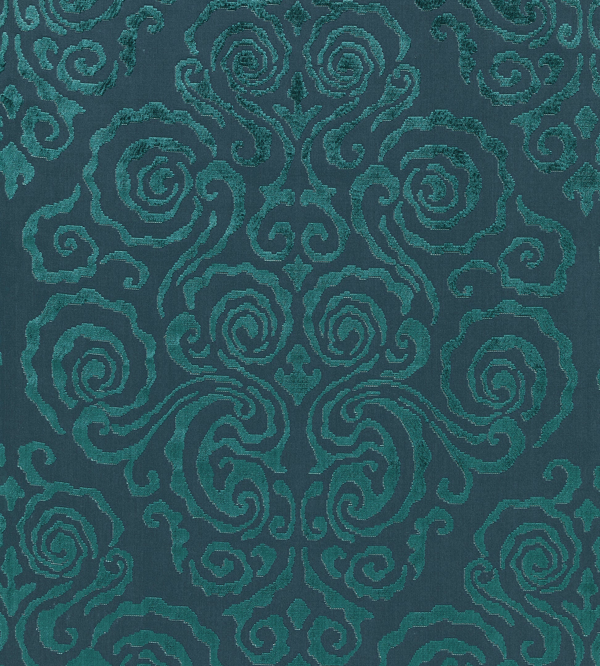 Purchase Scalamandre Fabric SKU SC 000327219, Cirrus Velvet Damask Emerald 1