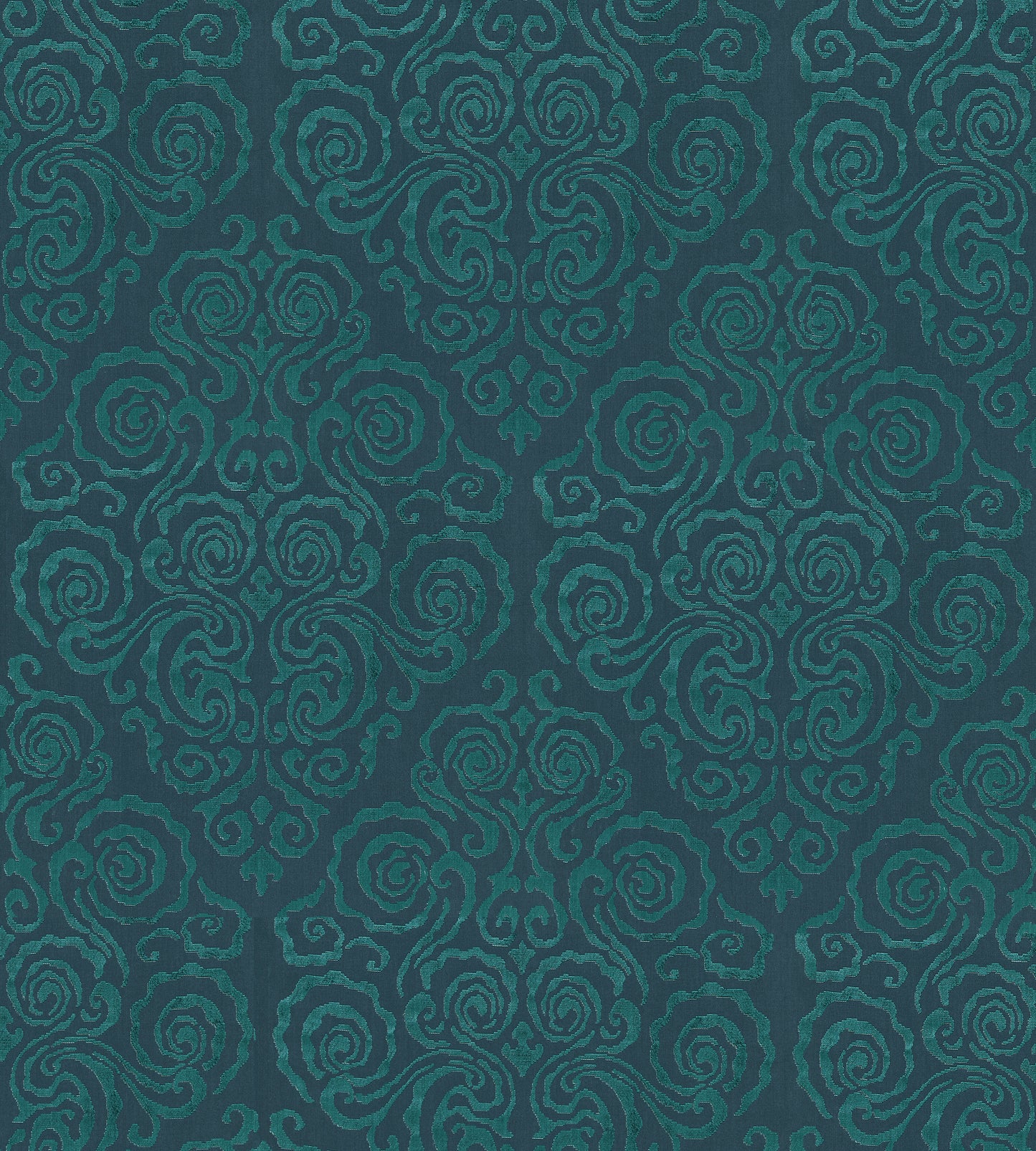 Purchase Scalamandre Fabric SKU SC 000327219, Cirrus Velvet Damask Emerald 6