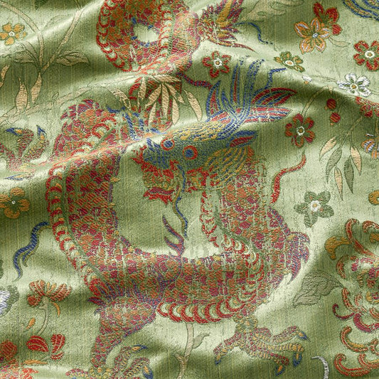 Purchase Scalamandre Fabric Pattern SC 000327327, Dragon Tableau Spring Multi 1