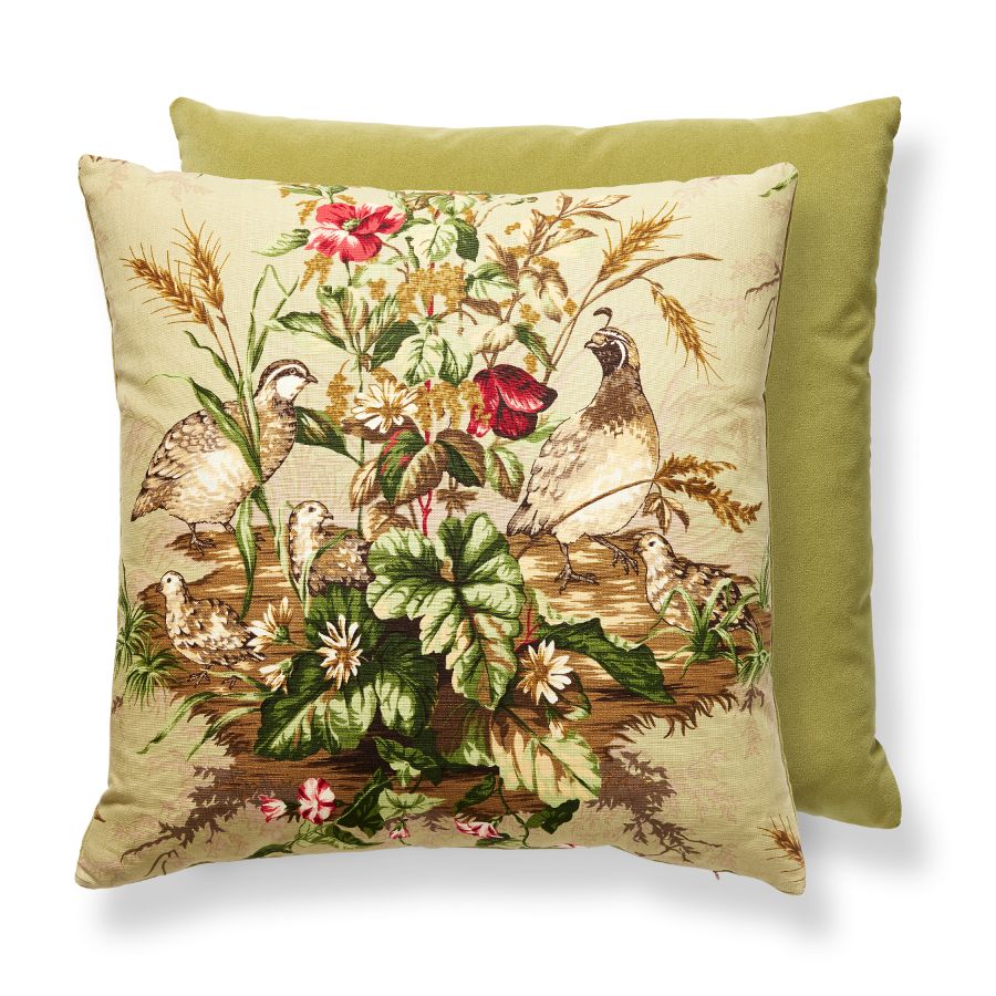 Purchase SCEDWINPILL0003 Edwin'S Covey, Multi On Willow - Scalamandre Pillows