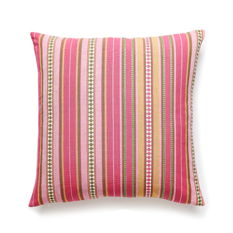 Purchase SCNILEPILL0003 Nile Stripe, Rose Garden - Scalamandre Pillows