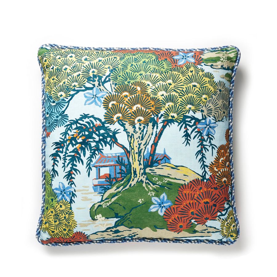 Purchase SCSEAOTPILL0003 Sea Of Trees, Kaleidescope - Scalamandre Pillows