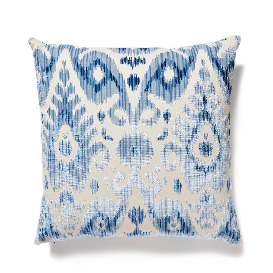 Purchase SCTASHKPILL0003 Tashkent Velvet, Pacific - Scalamandre Pillows