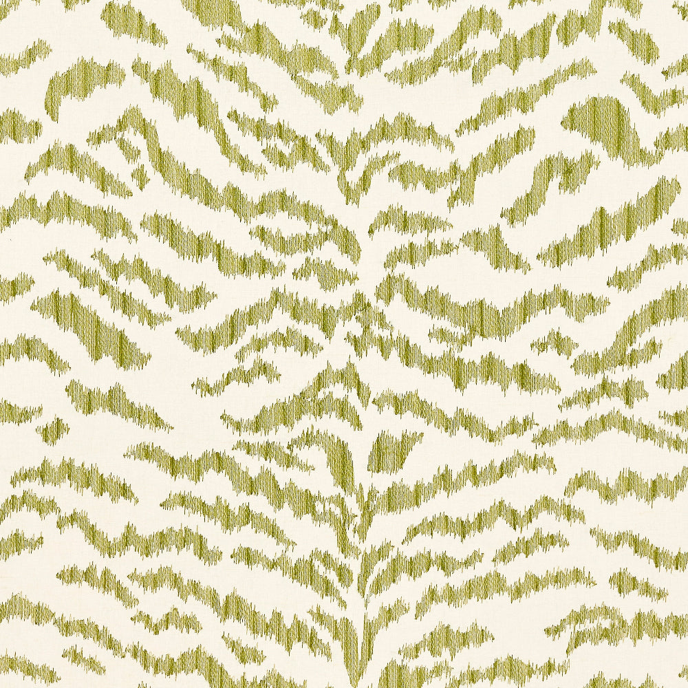 Purchase Scalamandre Wallpaper Pattern SCWP885060003 pattern name  Tigress Wallcovering color name Grassland. 