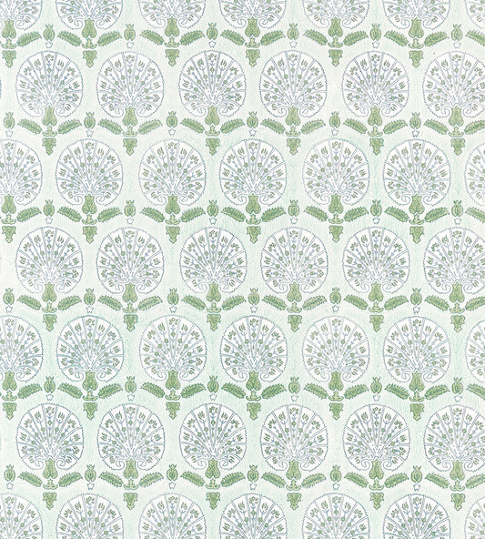 Purchase Scalamandre Wallpaper Item SC 0003WP88560 pattern name  Karanfil Block Print Wallpaper color name Green Tea. 