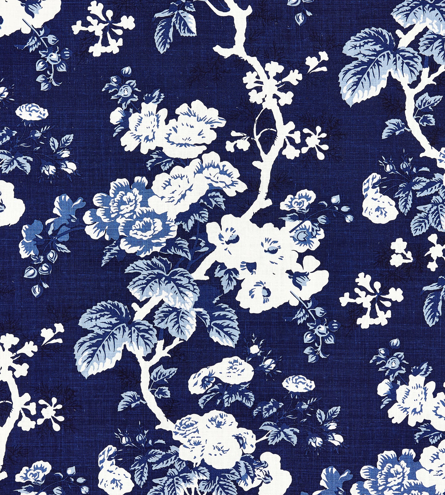 Purchase Scalamandre Fabric Product SC 000416602, Ascot Linen Print Indigo 1