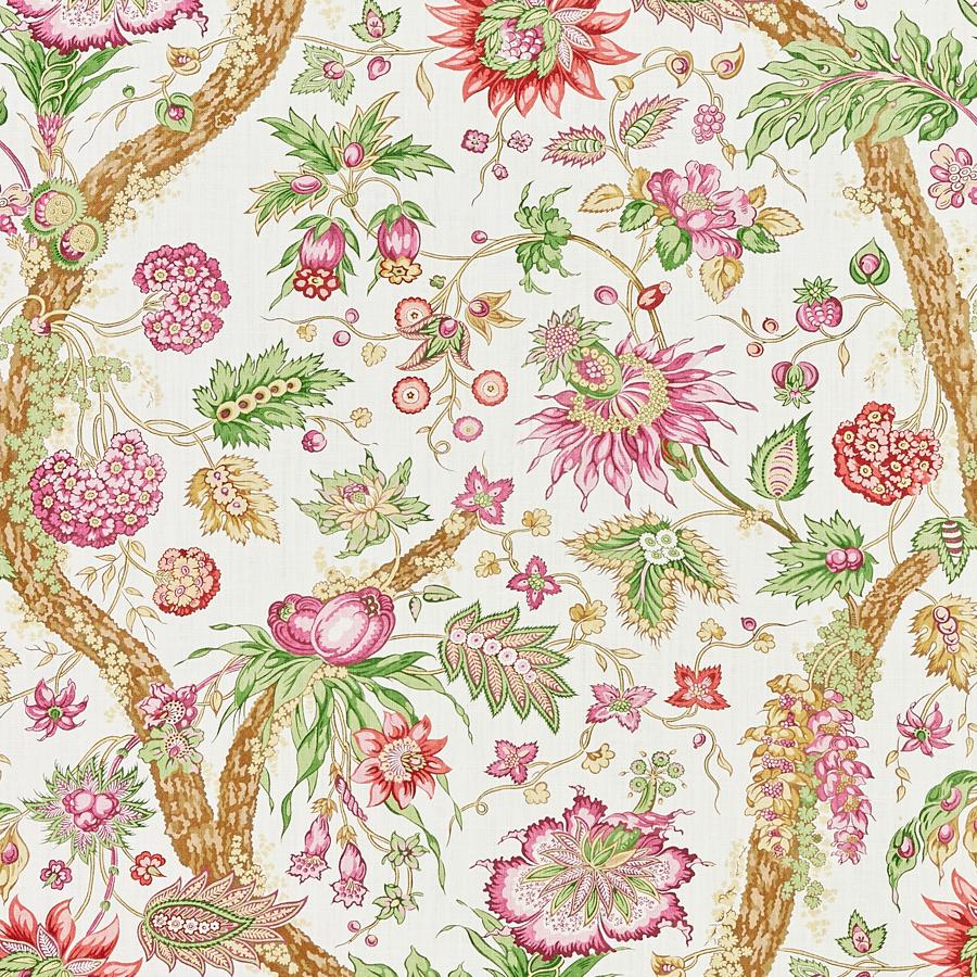 Purchase Scalamandre Fabric Product SC 000416647, Fleurs Tropicales Garden 1