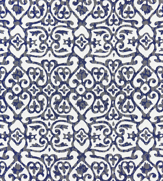 Purchase Scalamandre Fabric Item SC 000427057, Kediri Indigo 1