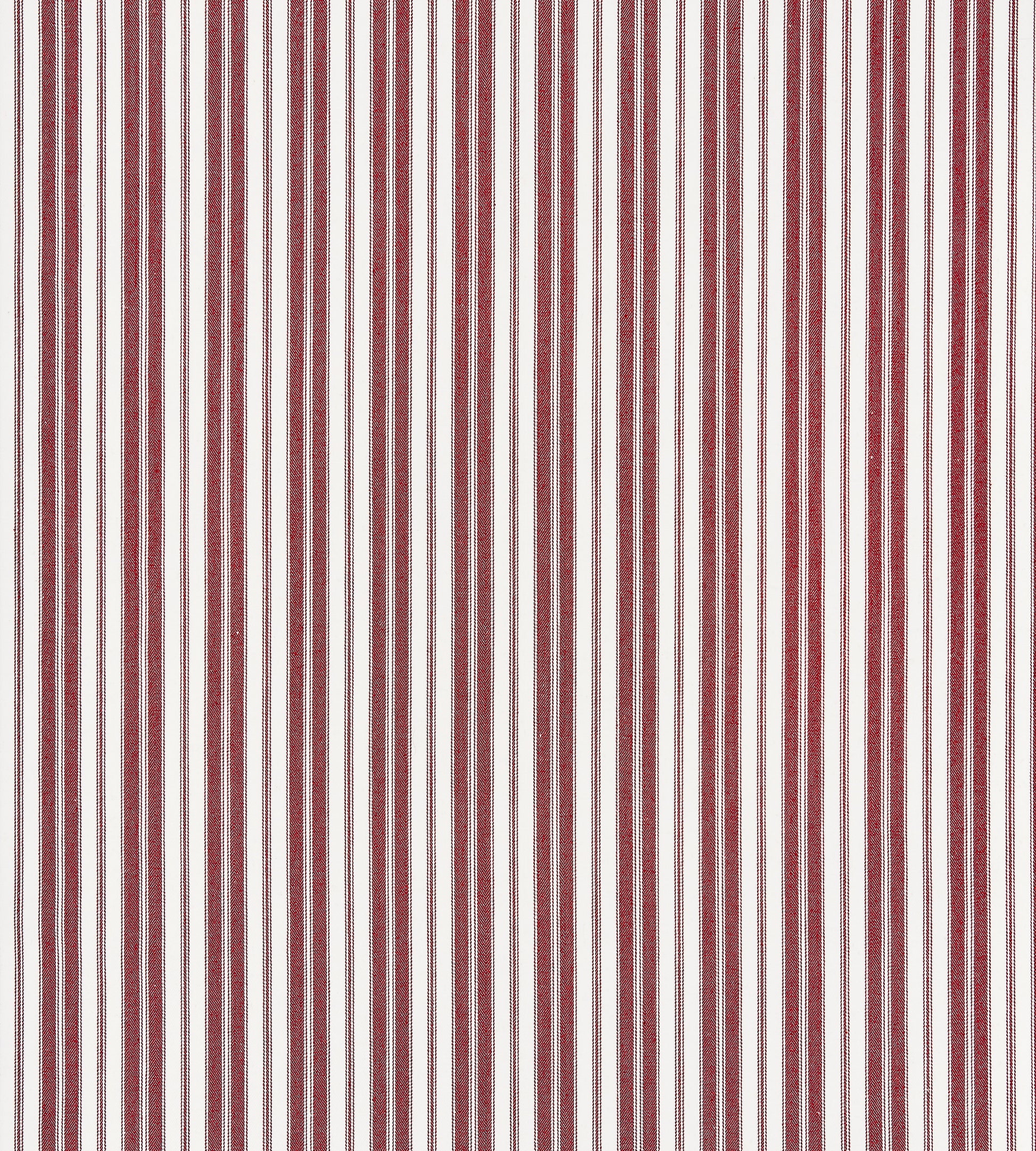 Purchase Scalamandre Fabric Item SC 000427115, Devon Ticking Stripe Currant 1