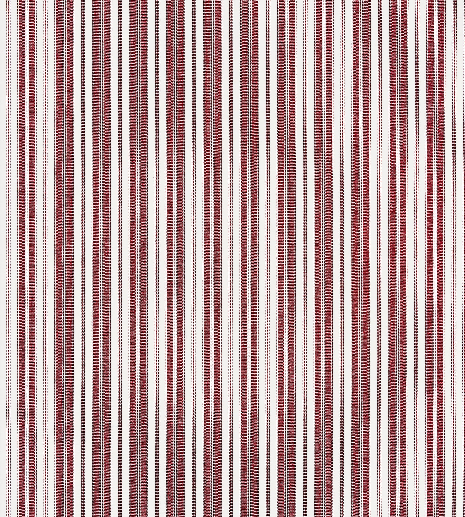 Purchase Scalamandre Fabric Item SC 000427115, Devon Ticking Stripe Currant 1