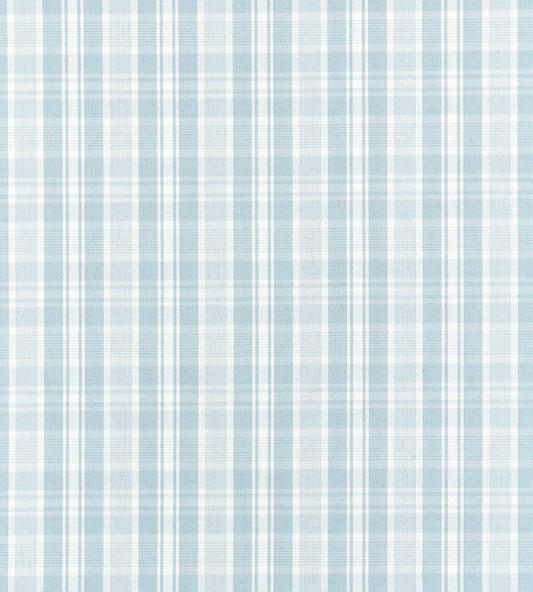 Purchase Scalamandre Fabric Pattern# SC 000427122, Preston Cotton Plaid Sky 1