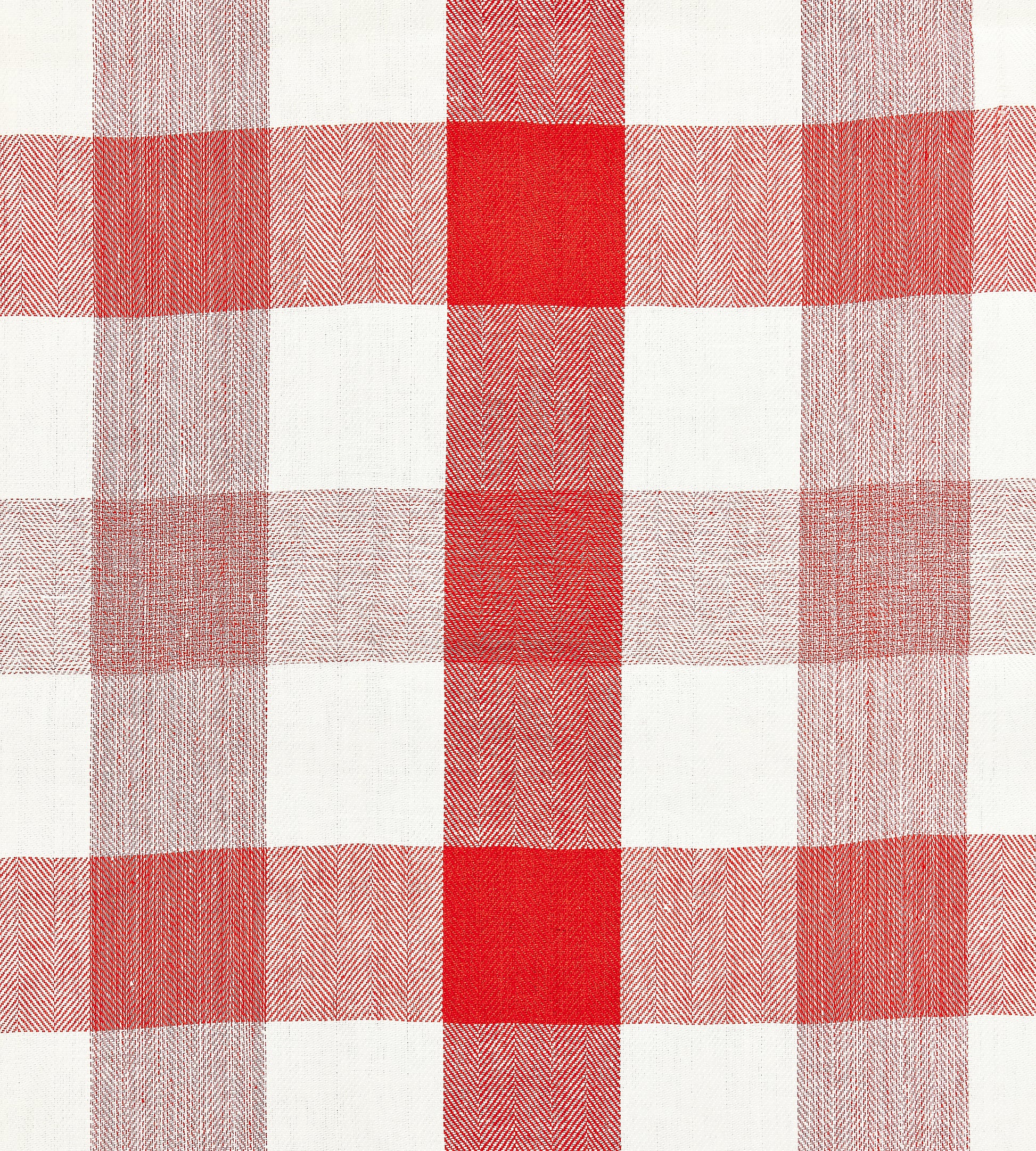 Purchase Scalamandre Fabric Pattern SC 000427135, Westport Linen Plaid Coral 1