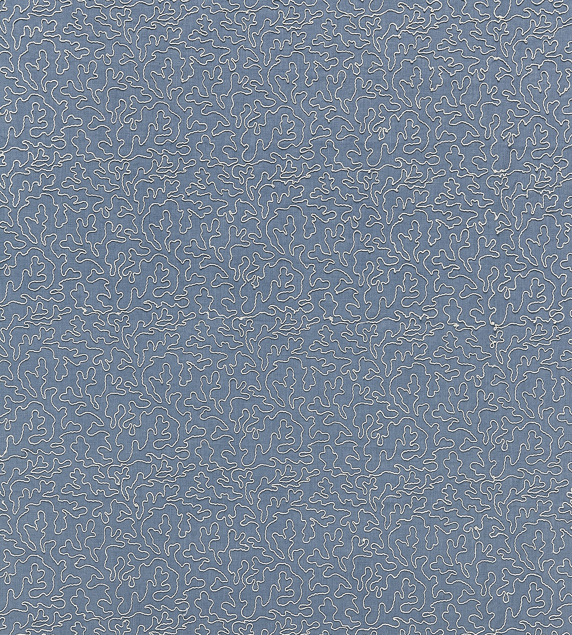 Purchase Scalamandre Fabric Item SC 000427163, Coraille Copenhagen Blue 1