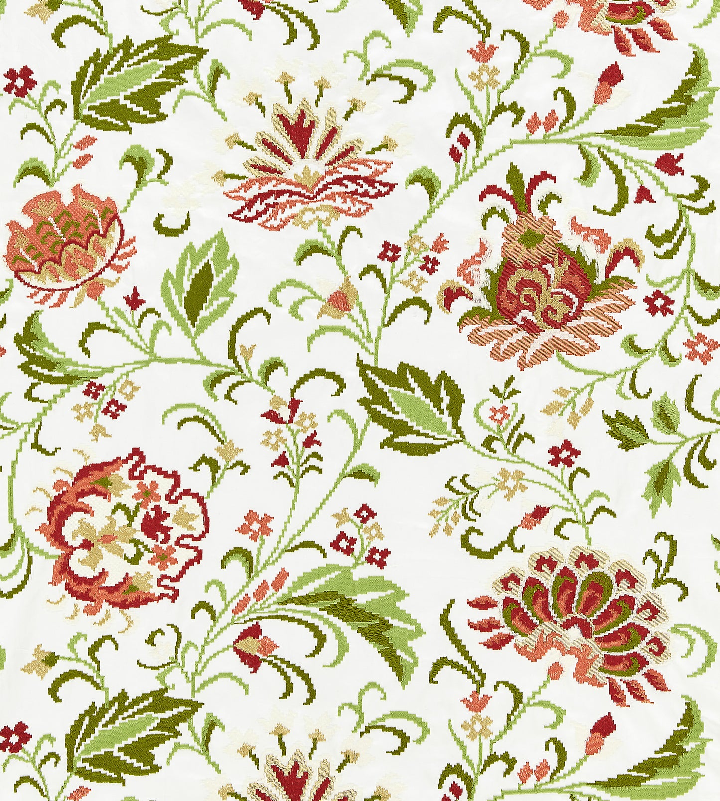 Purchase Scalamandre Fabric Pattern# SC 000427173, Delphine Embroidery Blossom 1