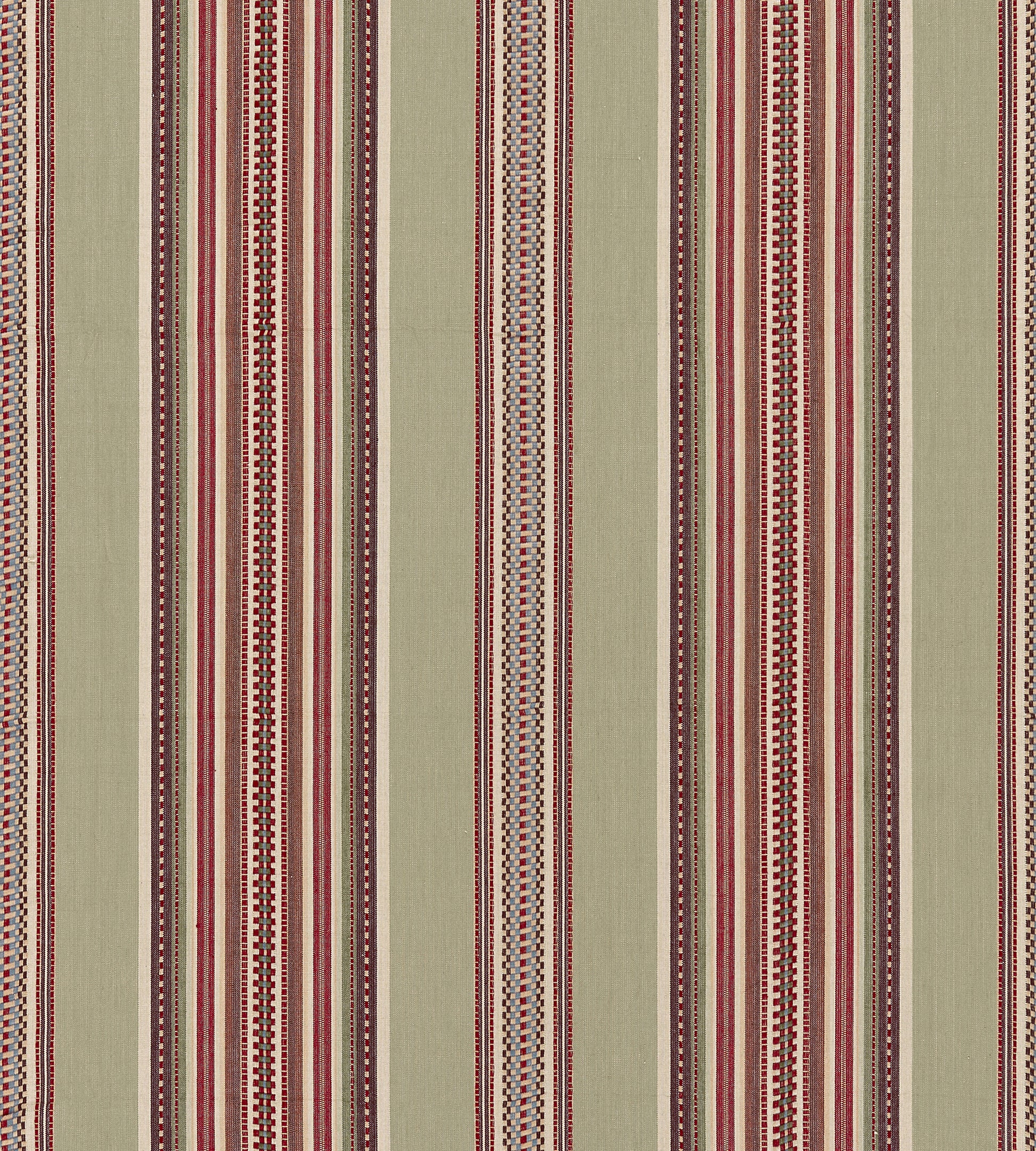 Purchase Scalamandre Fabric Item# SC 000427180, Cyrus Cotton Stripe Sandalwood 1