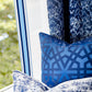 Purchase Scalamandre Fabric Pattern SC 000427198, Lisbon Weave Indigo 2