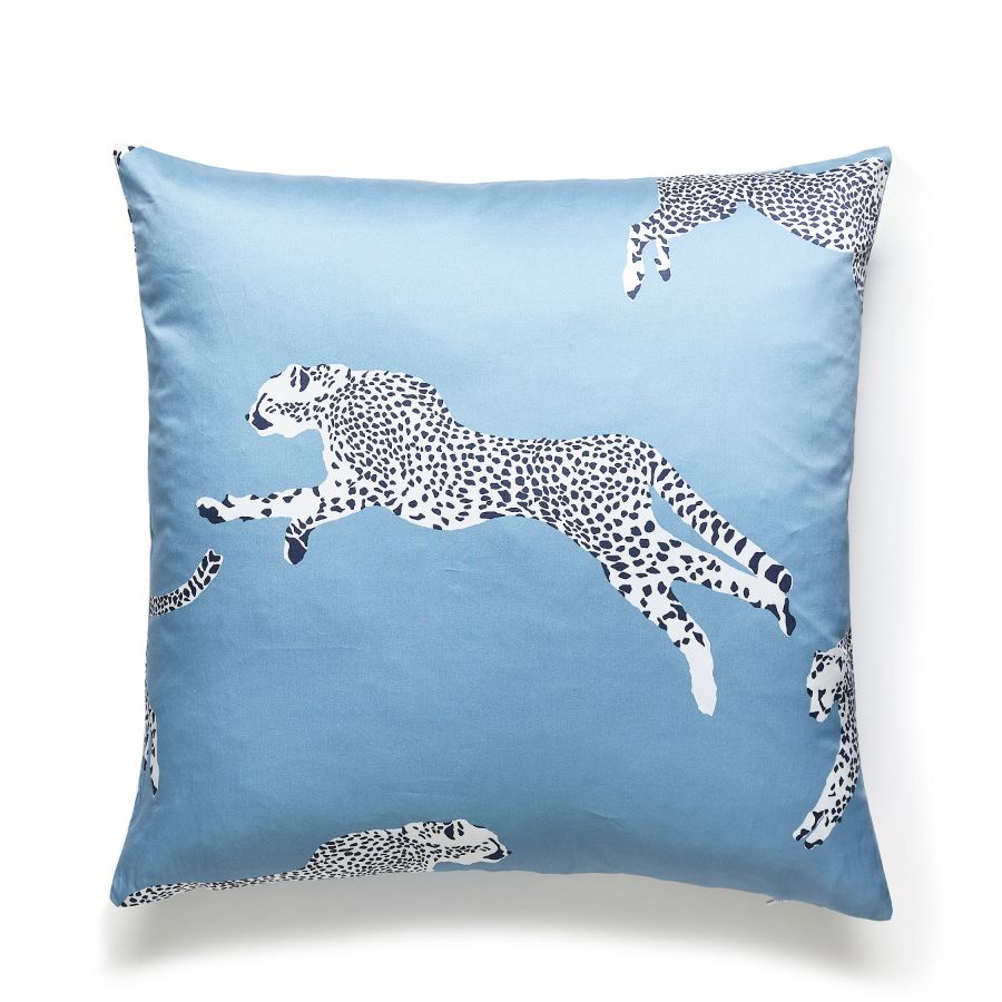 Purchase SCCHEETPILL0004 Leaping Cheetah, Cloud Nine - Scalamandre Pillows