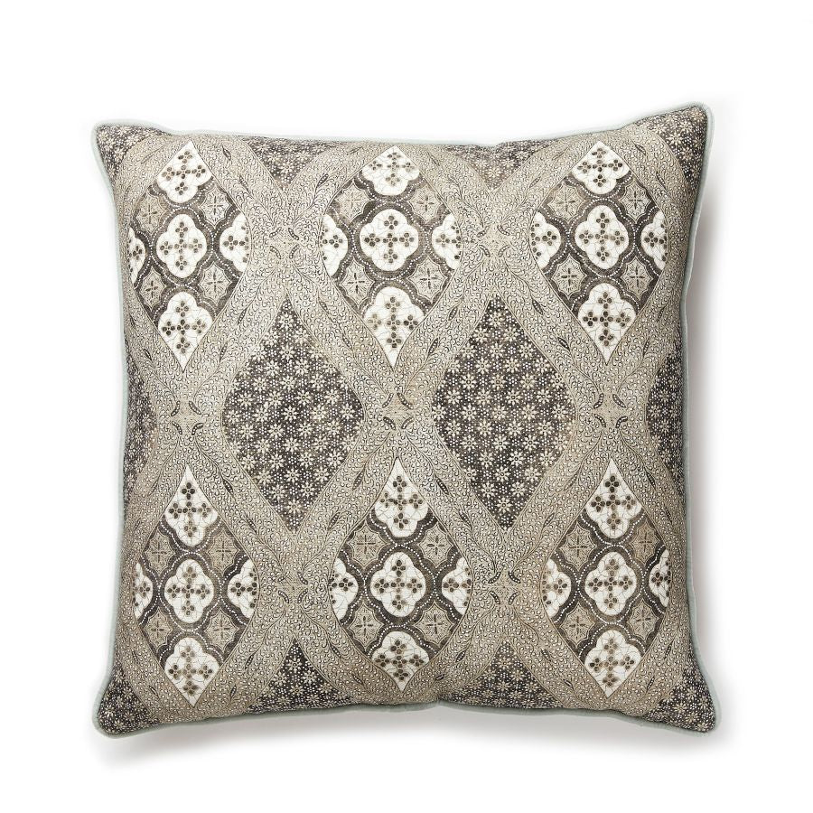 Purchase SCFARRPILL0004 Farrah Print, Truffle - Scalamandre Pillows