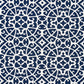 Purchase Scalamandre Fabric Item# SC 000516559, Anshun Lattice Indigo 1