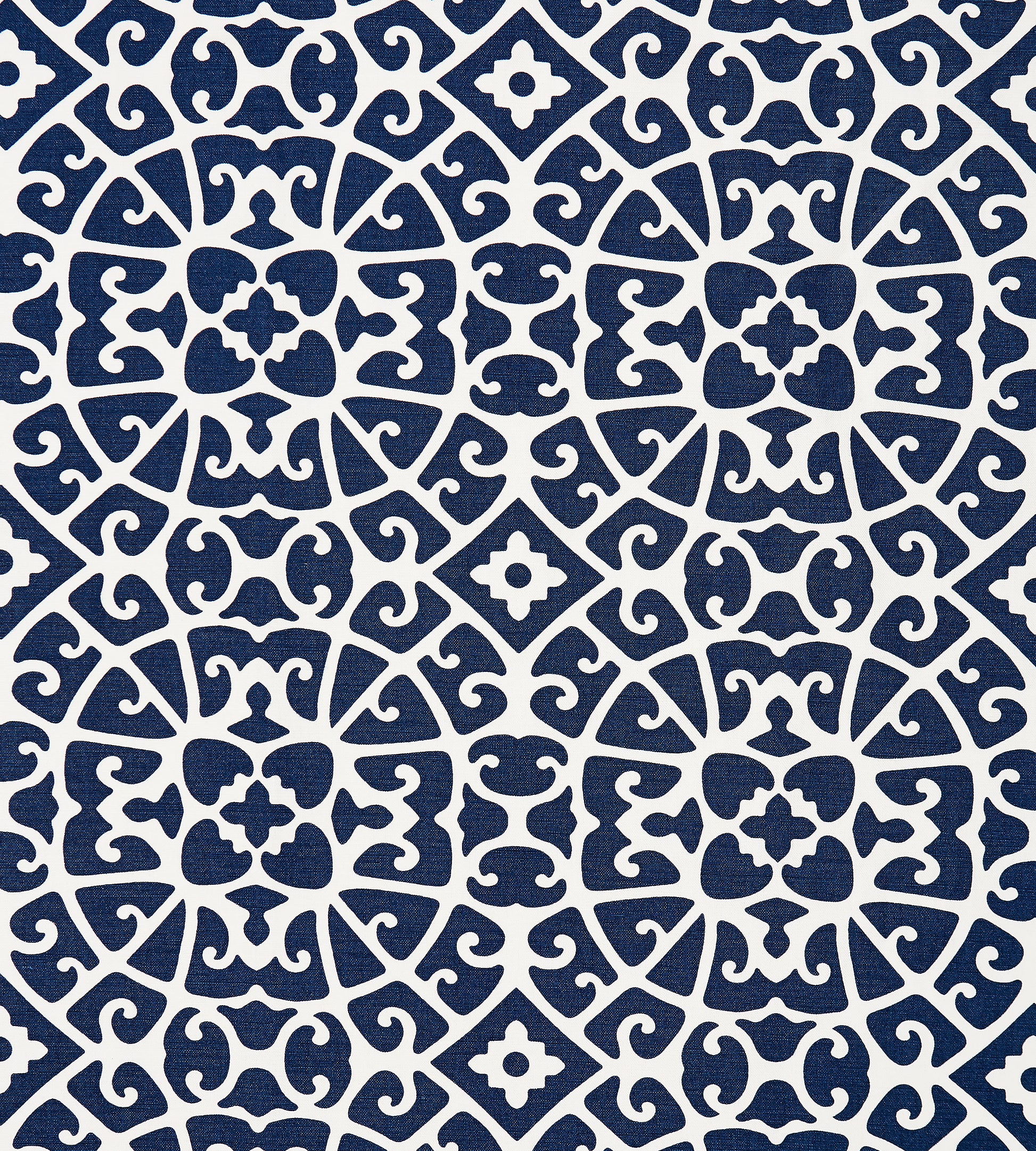 Purchase Scalamandre Fabric Item# SC 000516559, Anshun Lattice Indigo 1