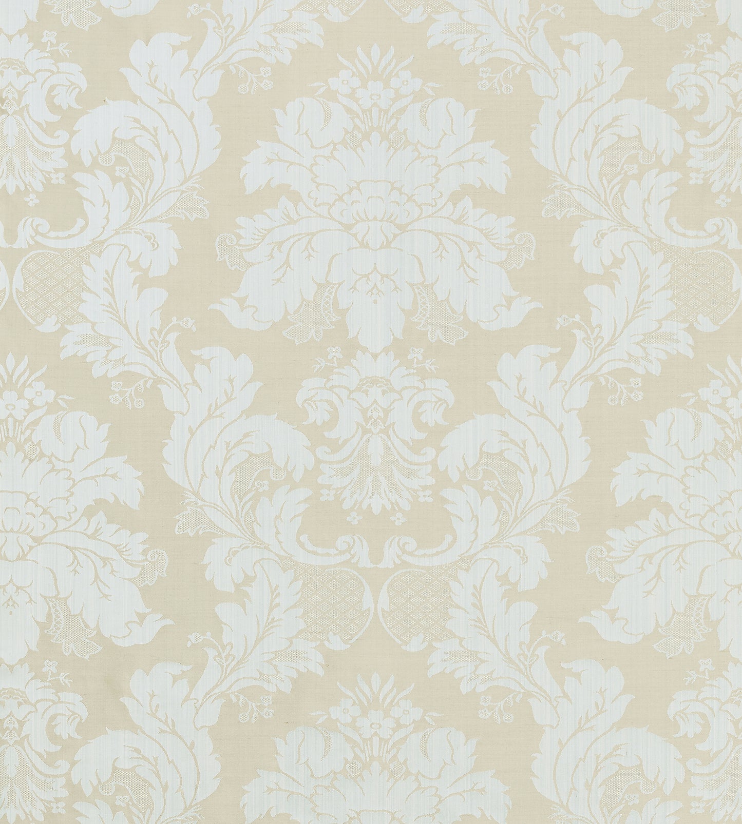 Purchase Scalamandre Fabric SKU# SC 000520166M, Damasco Sienese Mist Grey On Blue Strie 1