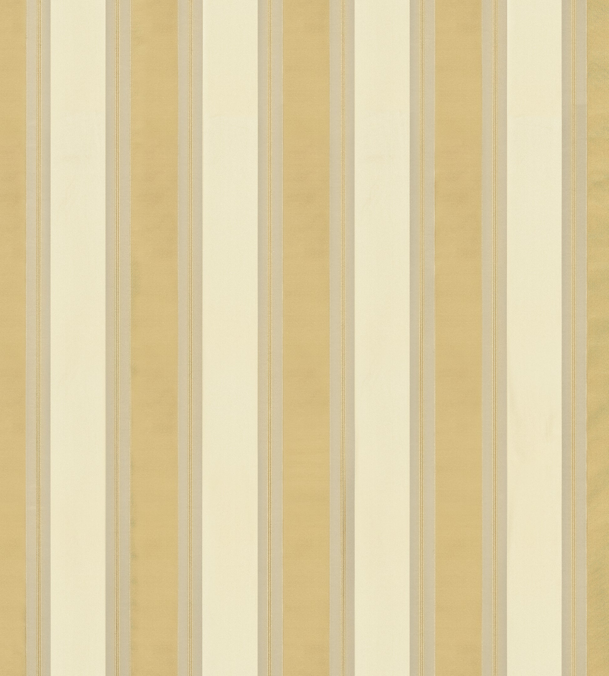 Purchase Scalamandre Fabric Pattern number SC 000520276M, Federal Stripe Champagne & Antique Gold 1