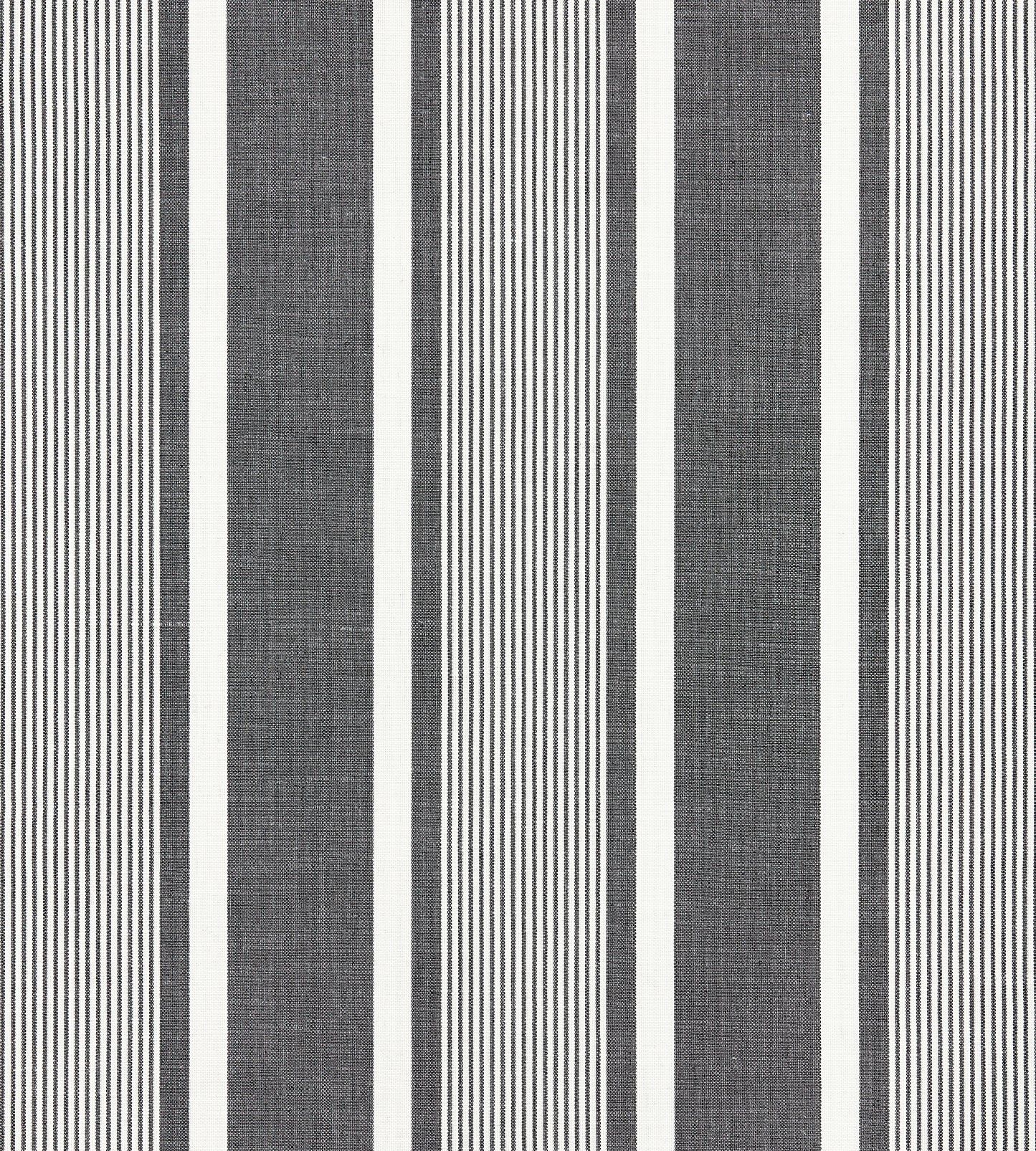 Purchase Scalamandre Fabric Product# SC 000527111, Wellfleet Stripe Carbon 1