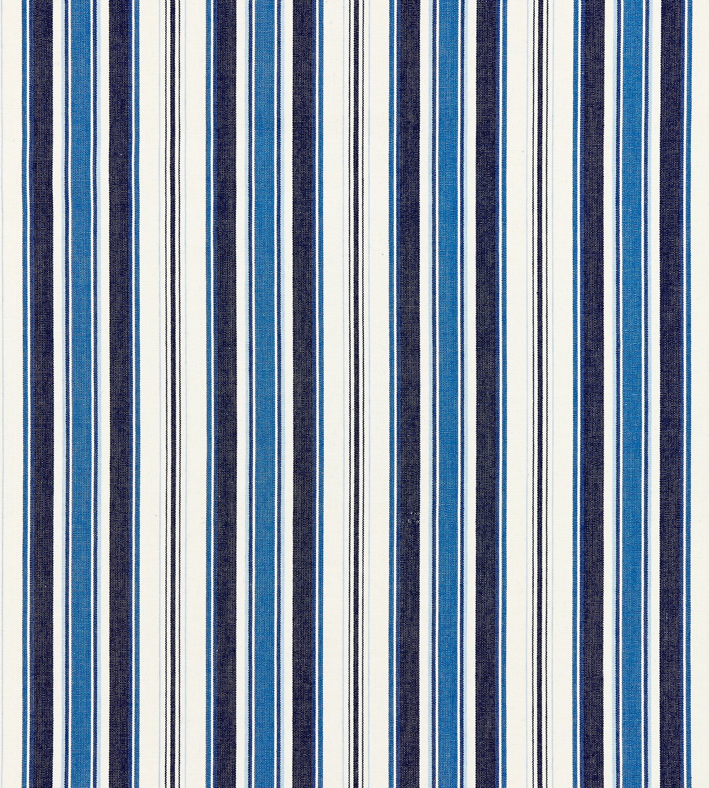 Purchase Scalamandre Fabric Product# SC 000527113, Andover Cotton Stripe Indigo 1