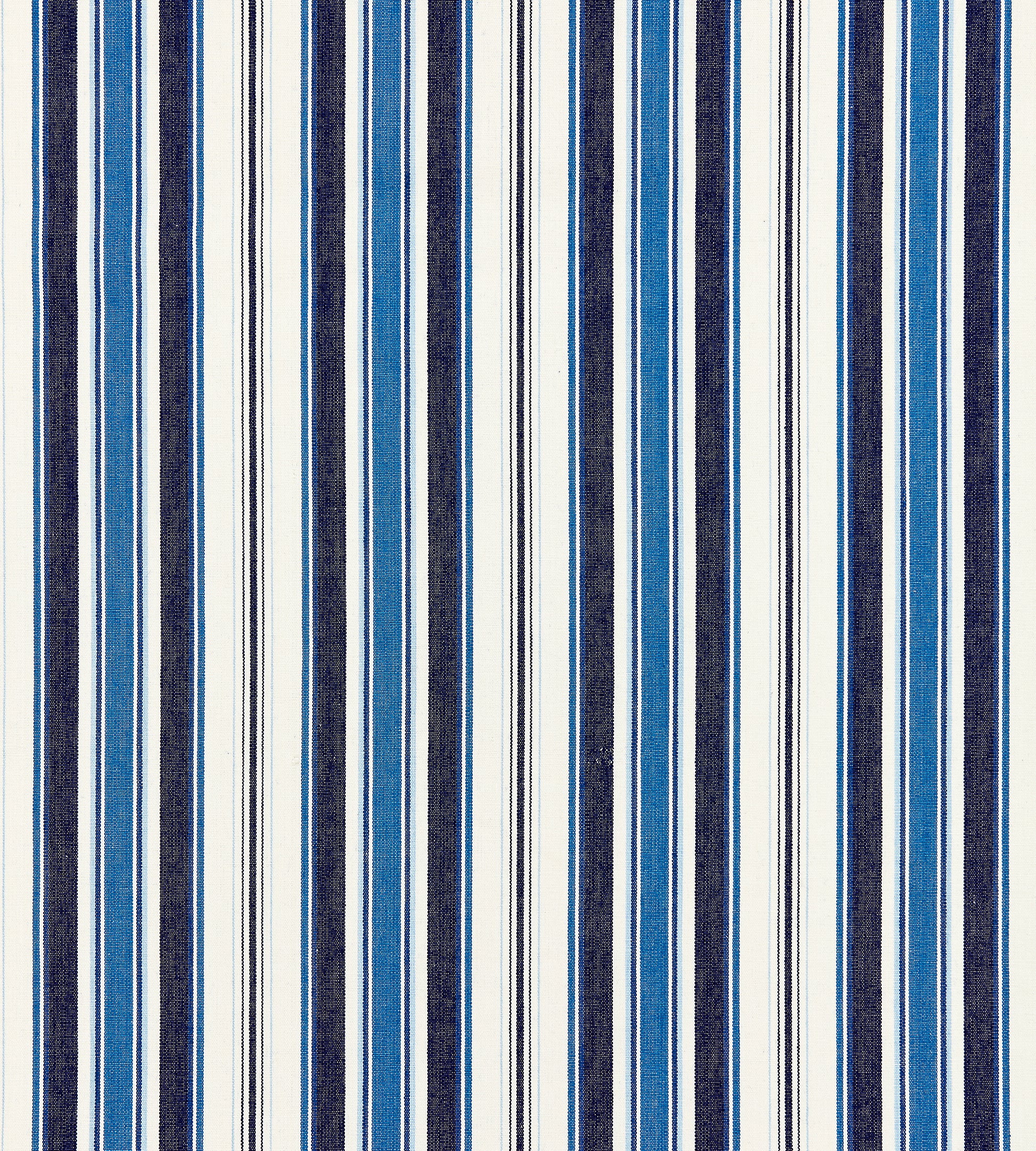 Purchase Scalamandre Fabric Product# SC 000527113, Andover Cotton Stripe Indigo 1