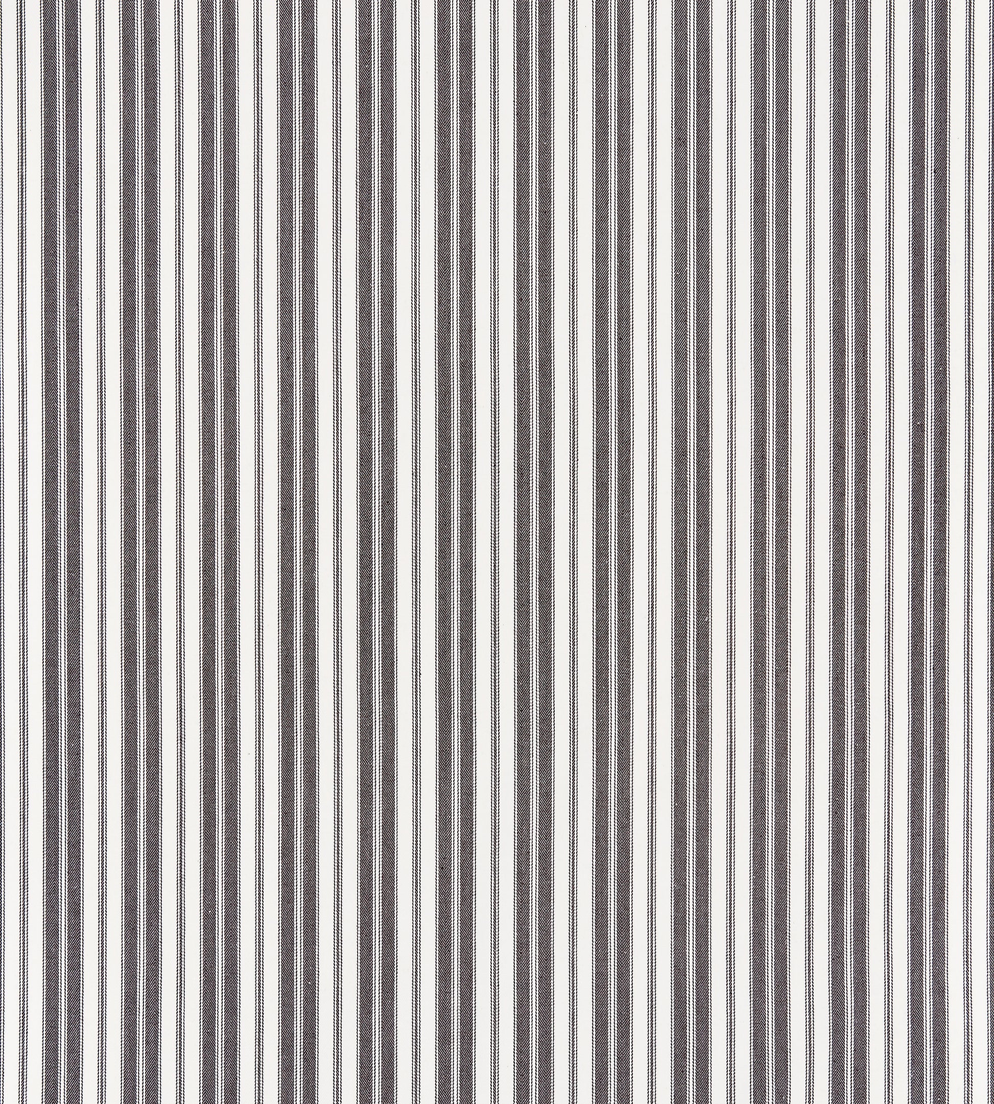 Purchase Scalamandre Fabric Pattern SC 000527115, Devon Ticking Stripe Charcoal 1