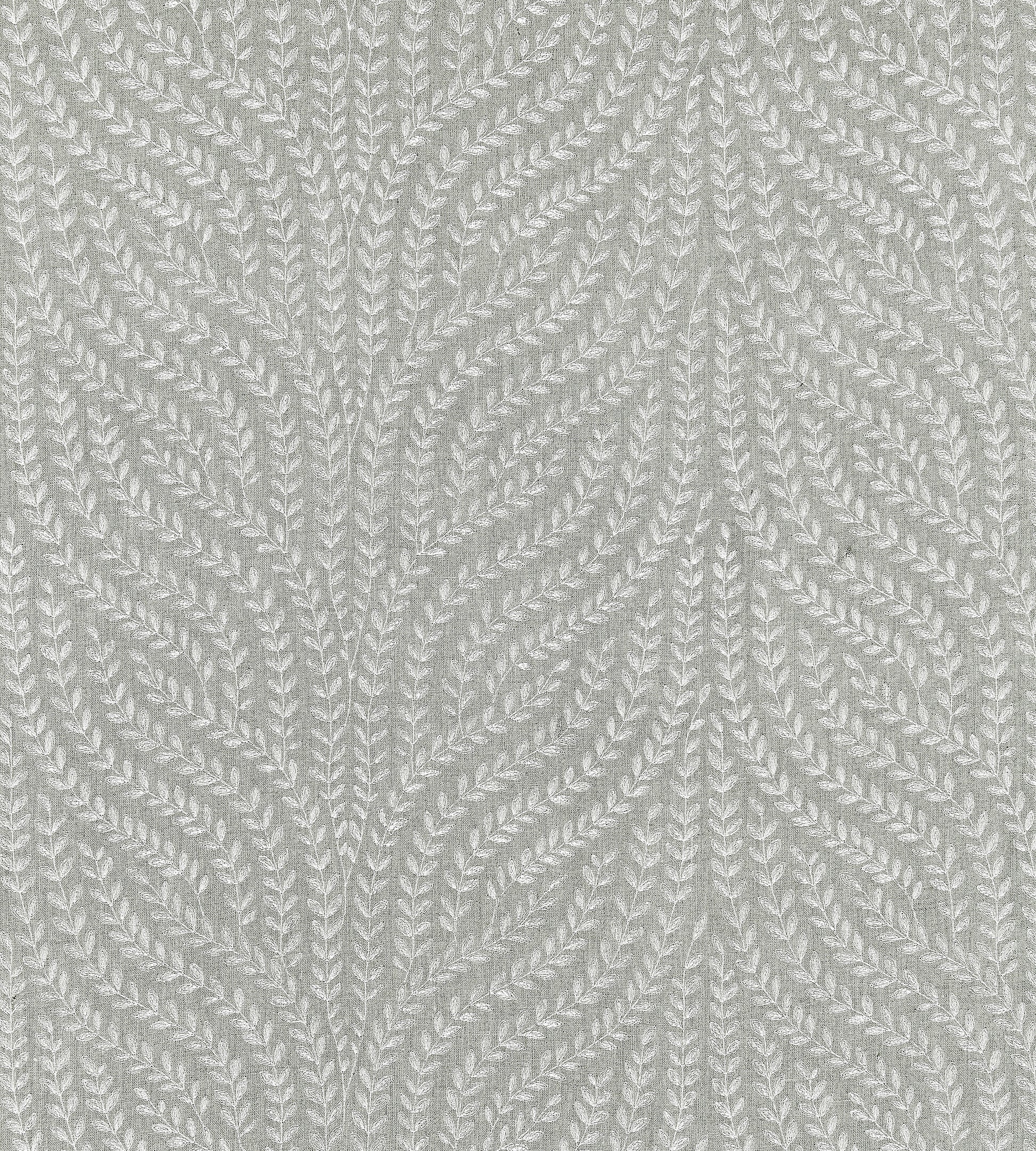 Purchase Scalamandre Fabric Pattern SC 000527125, Willow Vine Embroidery French Grey 1