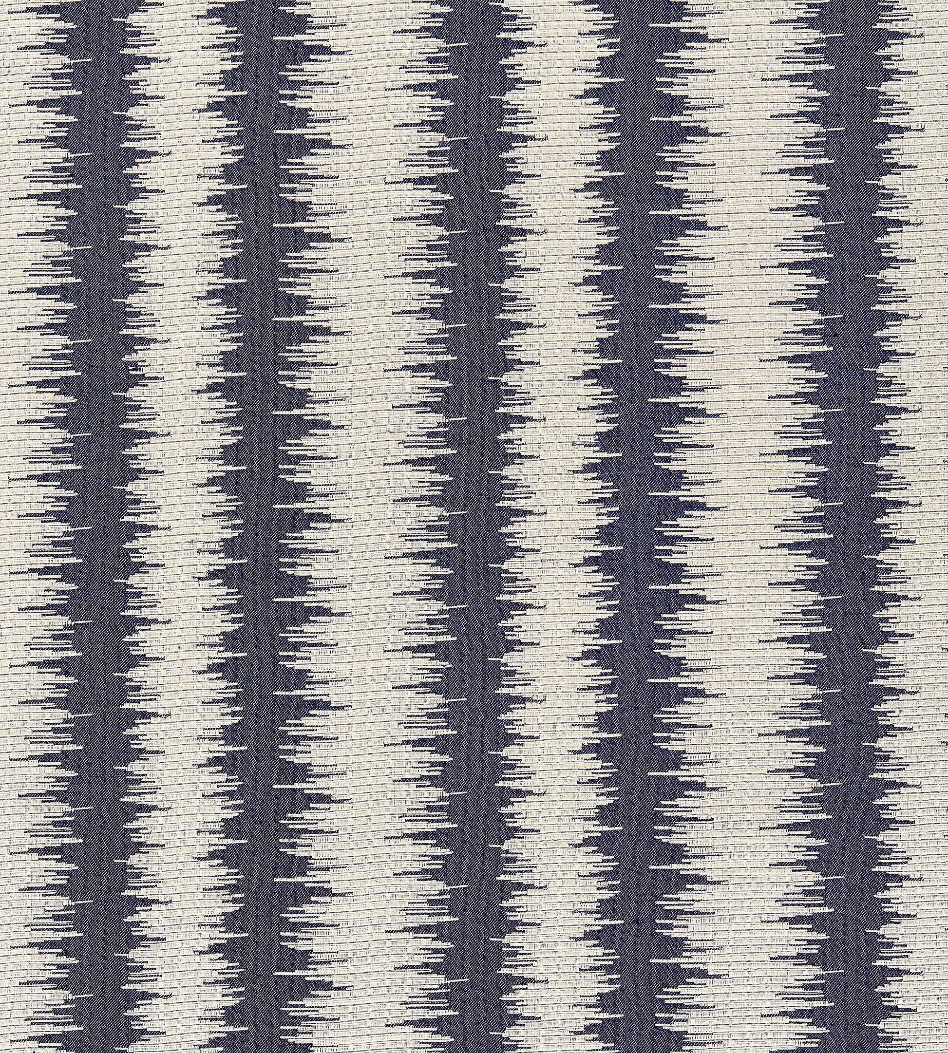 Purchase Scalamandre Fabric Pattern SC 000527138, Konya Ikat Stripe Indigo 1