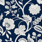 Purchase Scalamandre Fabric Item SC 000527151, Kensington Embroidery Navy 1