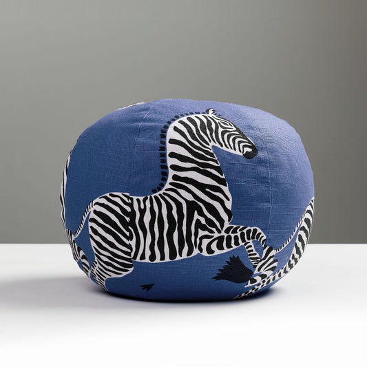 Purchase SCSZEBRAPIL0005 Zebras, Denim - Scalamandre Pillows