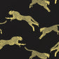 Purchase Scalamandre Fabric SKU# SC 000616634, Leaping Cheetah Cotton Print Black Magic 2