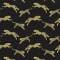 Purchase Scalamandre Fabric SKU# SC 000616634, Leaping Cheetah Cotton Print Black Magic 6