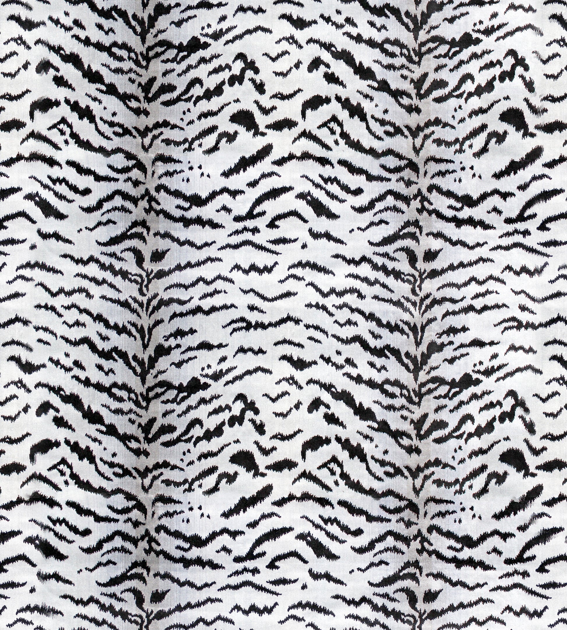 Purchase Scalamandre Fabric Item SC 000626167MMA, Tigre Off-White & Black 3