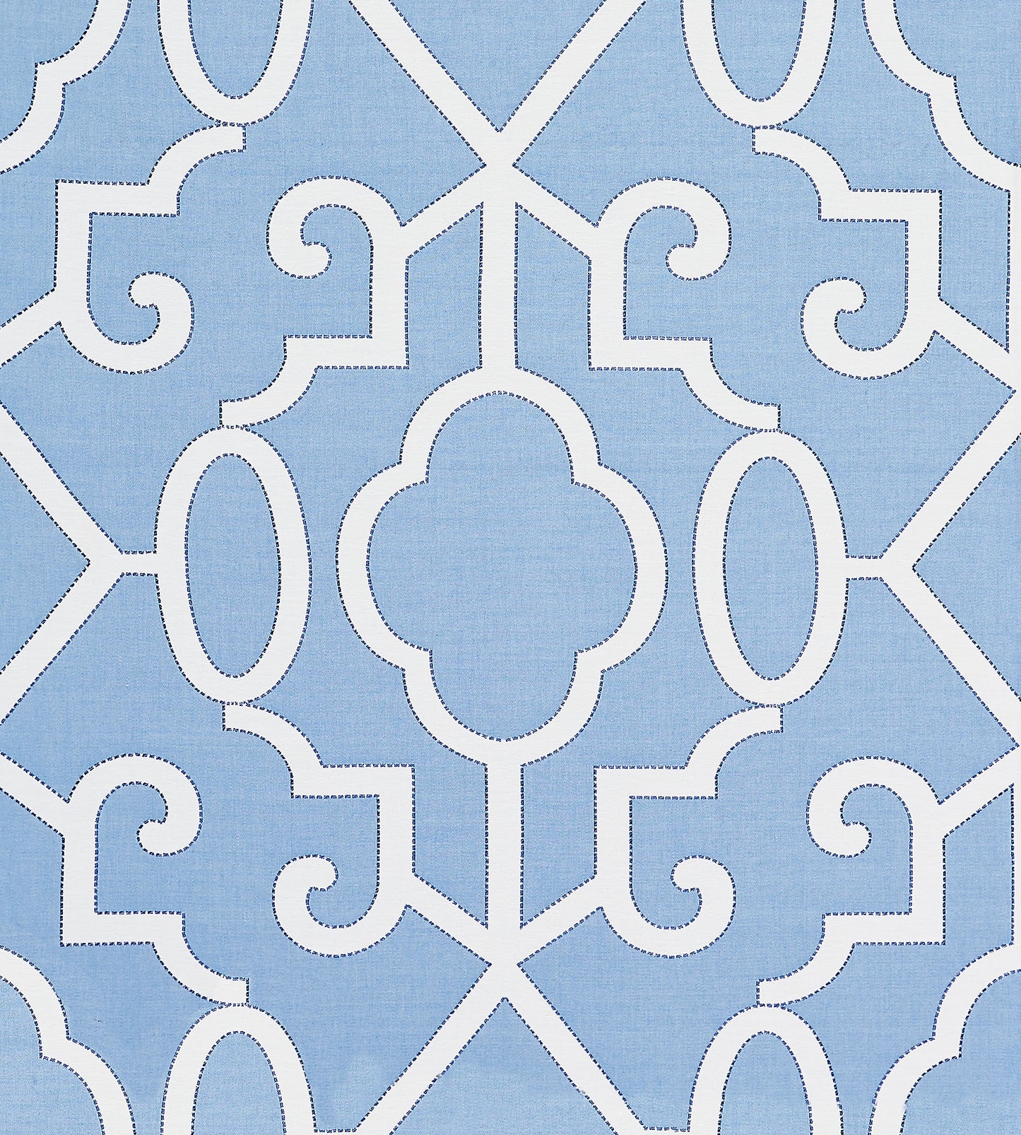 Purchase Scalamandre Fabric Pattern# SC 000627012, Ming Fretwork Delft 1
