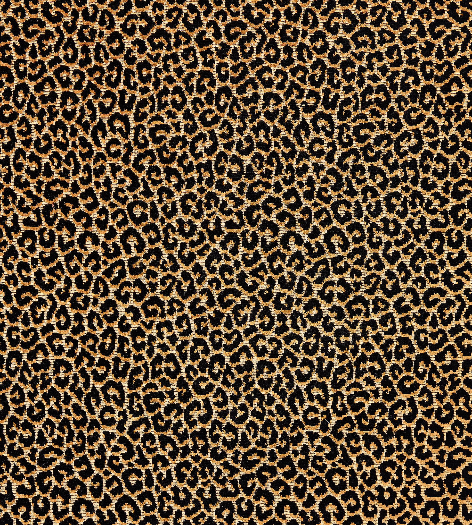 Purchase Scalamandre Fabric Product# SC 000627037, Panthera Velvet Ebony 1