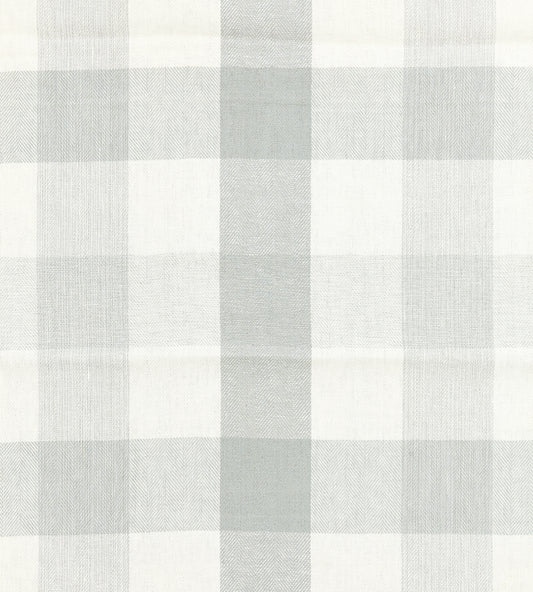 Purchase Scalamandre Fabric Pattern number SC 000627135, Westport Linen Plaid Mineral 1