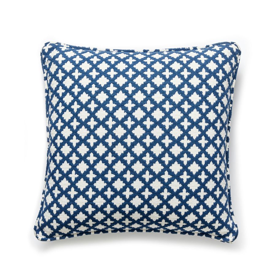 Purchase SCMARRPILL0006 Marrakesh Weave, Navy - Scalamandre Pillows