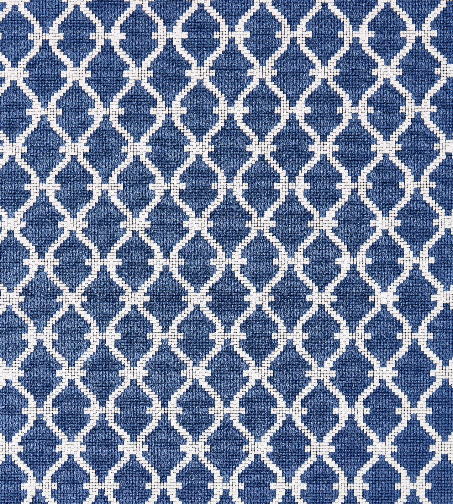 Purchase Scalamandre Fabric Item SC 000727009, Trellis Weave Denim 1